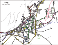 Vorschaubild Straßenplan Burgeis