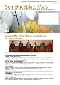 Gemeindeblatt Mals 11/2020