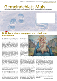 Gemeindeblatt Mals 12/2020