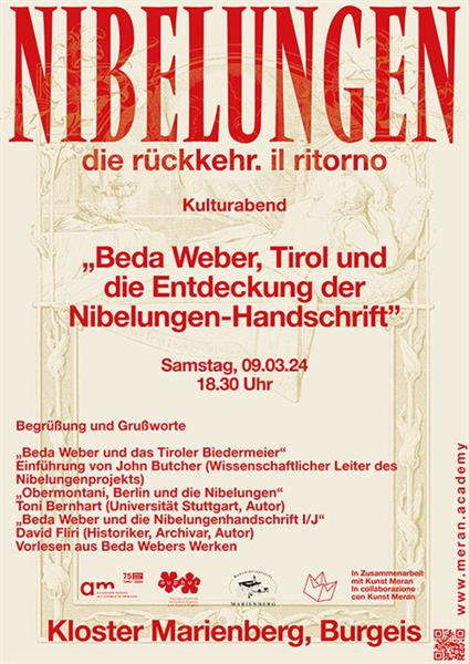 Flyer Veranstaltung Nibelungen